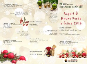 Eventi Natale 2015 - Comune di Monte San Savino Eventi Natale 2015 - Comune di Monte San Savino