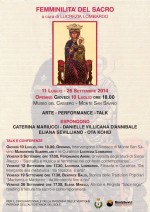 Femminilità del Sacro - 50 anni Vertighe Femminilità del Sacro - Museo del Cassero