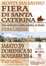 Fiera di Santa Caterina - Monte San Savino Fiera di Santa Caterina - Monte San Savino