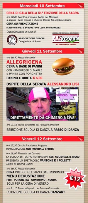 Sagra della Porchetta - Monte San Savino Sagra della Porchetta - Monte San Savino